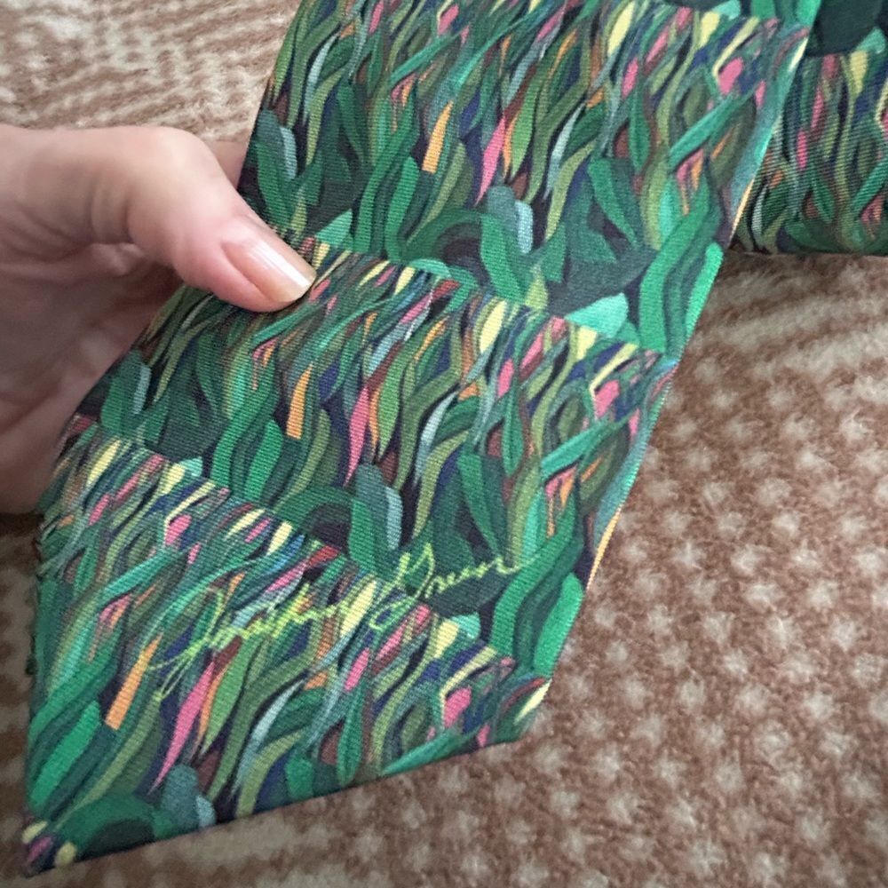 NWT Jonathan green firegrass neck tie - Picture 3 of 6